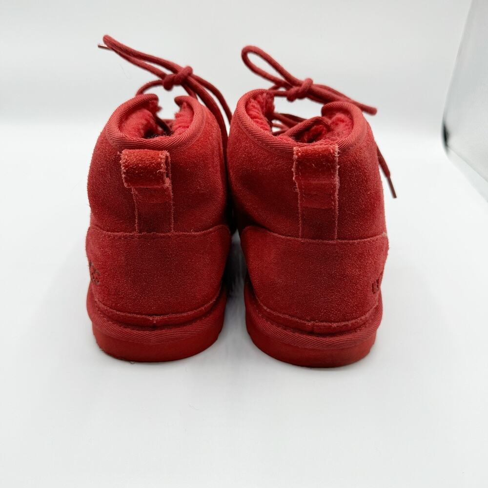 UGG Mens Neumel Chukka Ankle Boot 3236 Samba Red Suede Mens 9 - Picture 3 of 9